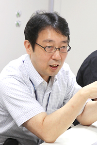 Koji Sato, Manager of Imaging Products Business Unit, Product Planning Dept.
